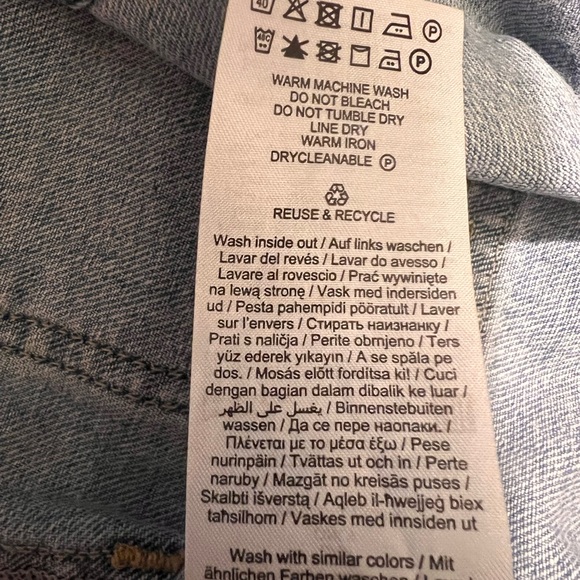 ONLY • Denim Short Skirt 100% Cotton Size EU 36/US 6 - Picture 13 of 13